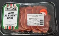 Mängden socker i Lomo au piment doux