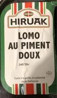 Mängden socker i Lomo au piment doux