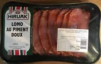 Mängden socker i Lomo au piment doux