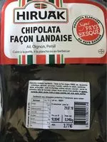 Mängden socker i Chipolata façon landaise