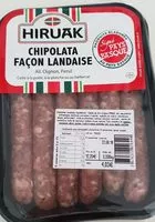 Mängden socker i Chipolata façon landaise