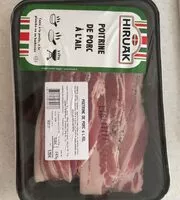Mängden socker i Poitrine de porc