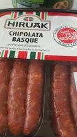 Mängden socker i Chipolata basque