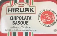 Mängden socker i Chipolata basque