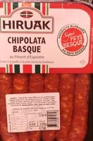 Mängden socker i Chipolata basque
