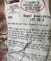 Mängden socker i Bagel grain