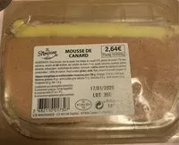 Mängden socker i Mousse de canard