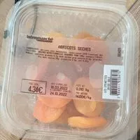 Mängden socker i Abricots séchés