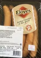 Mängden socker i Saucisses de strasbourg