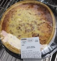 Mängden socker i Quiche Lorraine Recette Alsacienne