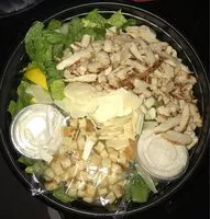 Mängden socker i Salade cesar au poulet