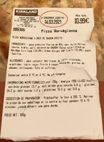 Mängden socker i Pizza Norvegienne