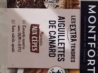 Mängden socker i Aiguillettes de Canard marinées aux cèpes