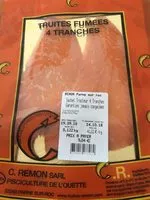 Mängden socker i Truites fumées 4 tranches