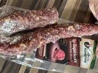 Mängden socker i Saucisse sèche pur porc