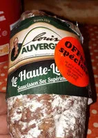 Mängden socker i saucisson sec  supérieur