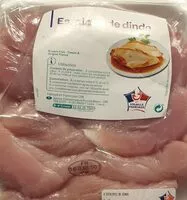 Mängden socker i Escalope de dinde