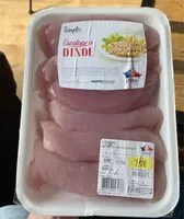 Mängden socker i escalope de dinde