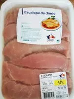 Mängden socker i Escalope de dinde