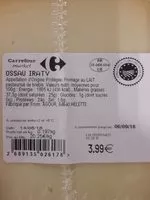 Mängden socker i Ossau iraty