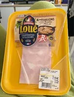 Mängden socker i Médaillons de dinde