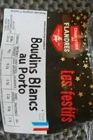 Mängden socker i Boudins blancs au Porto