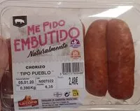 Mängden socker i Chorizo "tipo pueblo"