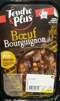Mängden socker i Tendre & plus Bœuf bourguignon