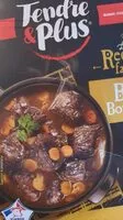 Mängden socker i Bœuf bourguignon