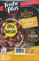 Mängden socker i Les rognons de boeuf