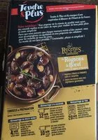 Mängden socker i les rognons de bœuf