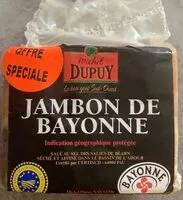 Mängden socker i Jambon de Bayonne