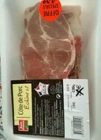 Mängden socker i Côté de porc