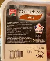 Mängden socker i Cotes de porc