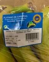 Mängden socker i Platano de Canarias