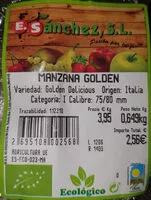 Mängden socker i Manzana Golden