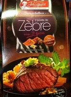 Mängden socker i 2 pavés de zèbre aux 3 épices