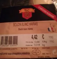 Mängden socker i Boudin blanc