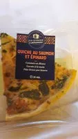 Mängden socker i Quiche au saumon et épinard