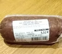 Mängden socker i Saucisson à l'ail