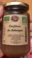 Mängden socker i Confiture de châtaigne
