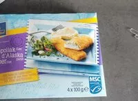 Mängden socker i Filet de Colin d'Alaska pané au fromage et fine herbes