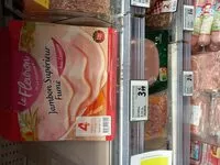 Mängden socker i Jambon supérieur  fumé avec couenne