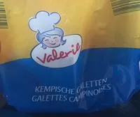 Mängden socker i Galettes Campinoises