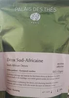 Mängden socker i Detox sud/africaine