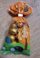 Mängden socker i Oeufs de Pâques fourrés