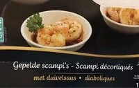 Mängden socker i Scampi décortiqué diaboliques