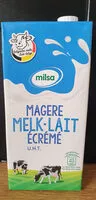 Mängden socker i Magere melk
