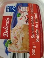 Mängden socker i Salade de poisson