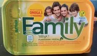 Mängden socker i Family Butter Kuipje 500 Gram (butella)